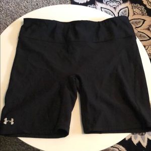under armour spandex shorts